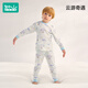 如山兒童秋衣套裝棉A類(lèi)秋冬季居家寶寶秋衣褲內衣套裝家居服