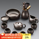 唐豐紫砂功夫茶具套裝家用客廳輕奢高檔西施茶壺茶杯蓋碗辦公泡茶整套 紫韻西施壺11頭+品圣