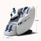 康佳（KONKA）零重力按摩椅多功能全身放松享受家用 6502-白色+智能手機支架