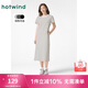 熱風(fēng)2025年春季新款女士針織連衣裙F19W25100 40黑白條紋 S