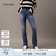 Calvin KleinJeans25春夏女士美式復古懷舊風(fēng)ck微彈高腰微喇牛仔褲47B947G VRN-牛仔淺藍 25