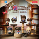 靈動創(chuàng)想名偵探柯南推理劇場盲盒怪盜基德周邊生日禮物手辦公仔擺件端盒