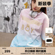 BOY LONDON【西柚果茶】25夏季男女同款藍粉漸變潮牌體恤短袖T恤N01090 粉/藍色 L