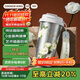 炊大皇純鈦杯咖啡杯內(nèi)外純鈦高檔伴手禮品保溫保冷繁花520ml（山茶花）
