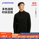 迪卡儂男式山地徒步運動(dòng)搖粒絨保暖夾克MH100 黑色 4094321 XL
