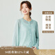 茵曼甜美溫柔風(fēng)針織遮陽(yáng)衫女2025春季薄款空調衫外搭開(kāi)衫 淺豆綠 M