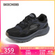 斯凱奇（Skechers）男鞋秋季緩震跑步鞋厚底耐磨健步鞋舒適休閑戶(hù)外運動(dòng)鞋220872