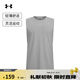 安德瑪（UNDERARMOUR）春夏Cool Mesh男子輕質(zhì)訓(xùn)練運動背心6007548 摩登灰011 XL