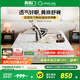 城市愛情喜臨門床墊 偏硬黃麻床墊獨立彈簧雙人硬床墊子席夢思大白Lite H2 大白H2(偏硬款 黃麻舒脊） 1.8*2.0米