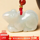 曼麗翠翡翠生肖鼠吊墜玉墜項鏈立體十二生肖玉墜項鏈禮物