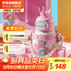 杯具熊（BEDDYBEAR）開口笑兒童雙飲保溫杯男女小學(xué)生寶寶吸管水杯送禮保溫壺女士杯子 雙飲保溫杯-皇冠美人魚600ml