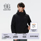 KOLON SPORT/可隆輕量羽絨服 男子戶(hù)外運(yùn)動(dòng)防水防風(fēng)可拆卸保暖連帽鵝絨服 LHDJ4WNT35-BK 黑色 2XL (185/104A)