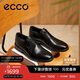 愛(ài)步（ECCO）德比鞋 牛皮增高商務(wù)正裝皮鞋男 里斯622104 黑色41