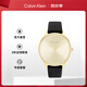 凱文克萊（Calvin Klein）CK手表永恒款皮表帶時(shí)尚石英女表女神節禮物女25200008