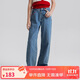 ELLE KIDS新疆棉愛(ài)心牛仔褲春季女童大童天然環(huán)保親膚舒適百搭直筒褲