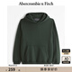 ABERCROMBIE & FITCH男裝24春秋款美式復(fù)古時尚小麋鹿抓絨重磅連帽衛(wèi)衣KI122-4273 綠色 XS (170/84A)