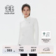 KOLON SPORT/可隆長(zhǎng)袖T恤 女子戶外運(yùn)動(dòng)登山徒步?jīng)龈蟹罆裥奚砹㈩I(lǐng)內(nèi)搭T恤 LKZT4AN108-CR 米白 XL (175/96A)