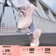 adidas RESPONSE SUPER隨心暢跑舒適網(wǎng)面體測(cè)跑鞋女子阿迪達(dá)斯 沙棕粉/符點(diǎn)灰   37