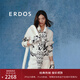 ERDOS 翻領(lǐng)提花節日氛圍費爾島減齡復古寬松女開(kāi)衫羊絨衫 白 170/88A/L