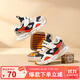 SNOOPY史努比童鞋男童運動(dòng)鞋網(wǎng)面鞋兒童透氣軟底休閑鞋7846深藍米26