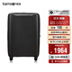 新秀麗（Samsonite）行李箱30英寸拉桿箱簡(jiǎn)約大波浪箱旅行箱包KJ1黑色托運密碼箱