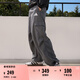 adidas速干防曬UPF50+寬松多口袋運(yùn)動(dòng)褲傘兵褲阿迪達(dá)斯輕運(yùn)動(dòng)   深灰   M