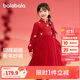 巴拉巴拉童裝女童連衣裙兒童裙子針織網(wǎng)紗2025春裝公主裙新年209125111001