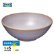 宜家（IKEA）FARGKLAR法利克洛碗高顏值碗具湯碗吃飯碗餐具 淡粉紅色碗16cm