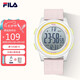 斐樂（FILA）七夕禮物兒童運(yùn)動手表女學(xué)生初中生潮流夜光鬧鐘電子表6658-006