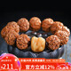 妍韻珠寶20mm雙龍紋滿(mǎn)肉六瓣金剛菩提子手串菩提根抱財貔貅男女士佛珠手鏈