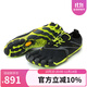 Vibram公路跑步五指鞋男 戶(hù)外晨跑健身運動(dòng)鞋透氣耐磨跑步鞋 V-RUN 黑/黃色 43