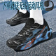 李寧1990格?；ㄌ及迮苄信?025新款體考體測運動(dòng)鞋學(xué)生黨青少年跑步鞋 黑月秋冬雙網(wǎng)9838【下單送無(wú)線(xiàn)運動(dòng)耳機】 40