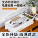 Barbarous Growth烏龜缸帶曬臺生態(tài)循環(huán)缸烏龜冬眠箱家用養龜專(zhuān)用箱養龜盆白特大號