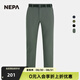 NEPA秋冬男士褲子簡約基本款日常休閑保暖長褲7I71601 暗灰色 170/82A