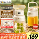 小熊（Bear）榨汁機 家用便攜式榨汁杯 無(wú)線(xiàn)充電果汁機 戶(hù)外隨行杯大容量噸噸杯 碎冰小型水果榨汁桶LLJ-G05H5