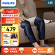 飛利浦（PHILIPS）膝蓋按摩儀護膝女士老人關節(jié)保暖膝蓋肩膀按摩器護理神器回家送父母長輩養(yǎng)生健康禮物送父母禮物 3109L【升級加長款】 L碼-2只裝