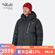 Rab男款連帽科技面料羽絨服800篷歐洲鵝絨高山保暖耐磨300gQDN-60 黑色(BL) M