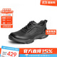 百麗厚底休閑鞋男商場(chǎng)同款免系帶商務(wù)運動(dòng)鞋8HN01AM4 黑絨里 42
