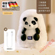 德國精工毛絨熊暖手寶學(xué)生充電寶兩用暖寶寶隨身便攜可愛(ài)迷你熊貓 憨憨熊貓1800MA
