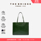 THE BRIDGE/橋牌【微瑕特賣(mài)】 手工牛皮女士高級感通勤托特包 英倫綠