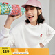 李寧衛(wèi)衣女子棉質(zhì)純色簡(jiǎn)約休閑愛(ài)心刺繡圓領(lǐng)運(yùn)動(dòng)上衣 乳白色-2 M