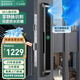 IRONGENERAL鐵將軍3D人臉識(shí)別戶外智能鎖全自動(dòng)斷橋鋁防水?dāng)鄻蜾X指紋鎖商戶鎖 黑-人臉貓眼遠(yuǎn)程