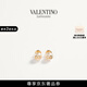 華倫天奴VALENTINO女士 VLOGO SIGNATURE 耳環(huán) 金色 均碼
