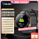 BLEBO血壓手環(huán)血氧飽和度心電圖監(jiān)測智能BLEBO心率過高預(yù)警老人血氧打鼾喚醒男女多功能手腕表 頂配版-黑色鋼帶【血糖血壓尿酸監(jiān)測+微體檢】