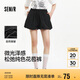 森馬（Semir）休閑褲女純色松緊腰短褲2025夏溫柔寬松花苞褲少女感109325125004