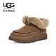 UGG秋季女士時(shí)尚舒適保暖茸茸短靴懶人毛毛鞋 1158224HCK|胡桃木色38