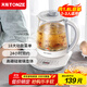 天際（TONZE）養生壺家用1.8L 多功能花茶壺辦公室小型高硼硅玻璃熱水壺 高硼硅玻璃丨智能預約丨 1.8L 大容量
