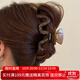向晚 發(fā)夾發(fā)卡大號亞克力抓夾女簡(jiǎn)約設計發(fā)夾女后腦勺鯊魚(yú)夾發(fā)飾夾子