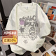 莞町初中女生上衣12-15歲女孩衣服夏季女大童短袖t恤寬松2025年新款美 白灰色 160 M 86-105斤