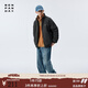 熊貓·本（ben.panda） 棉服男秋冬山系保暖防潑水立領(lǐng)寬松情侶棉衣多穿外套 深灰色 L